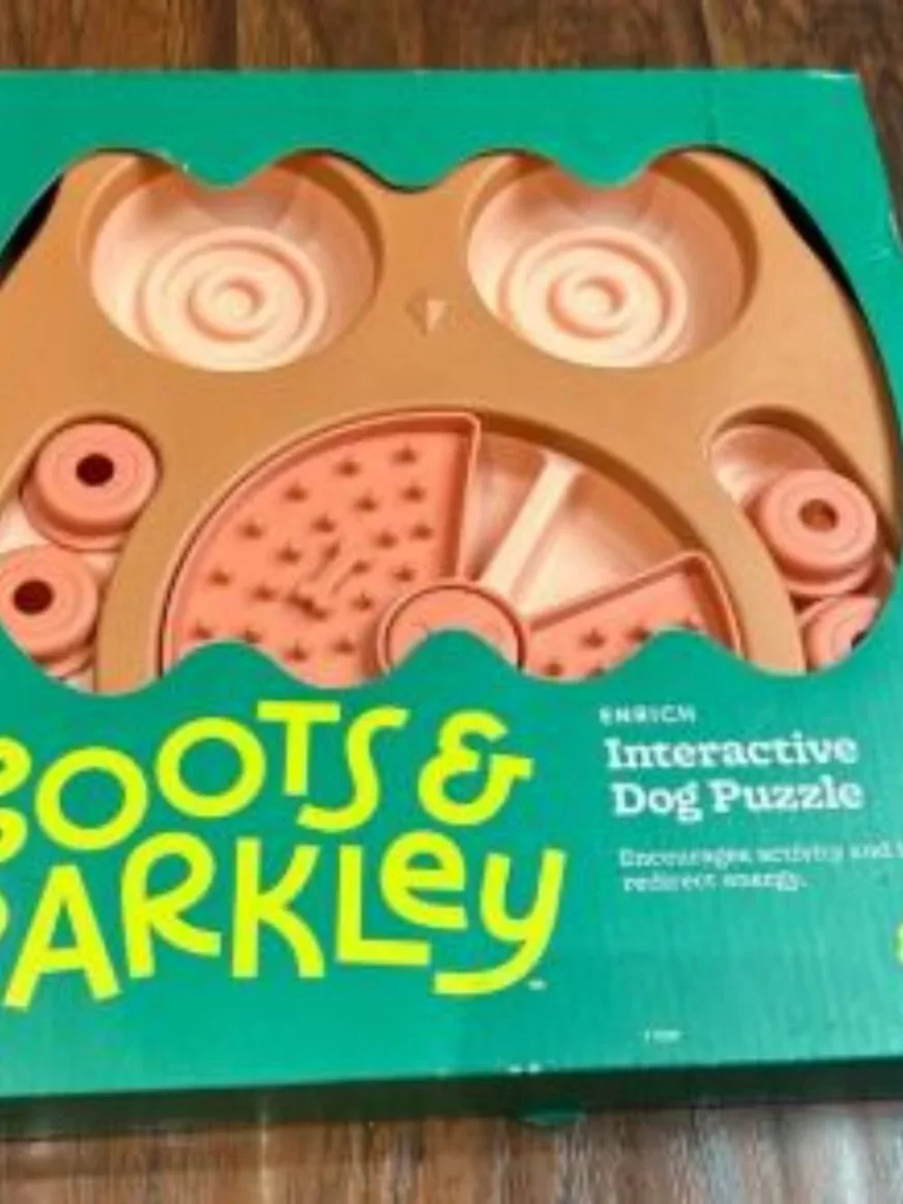 Boots And Barkley Interactive Dog Treat Puzzle Owl Shape Toy Game NEW IN BOX